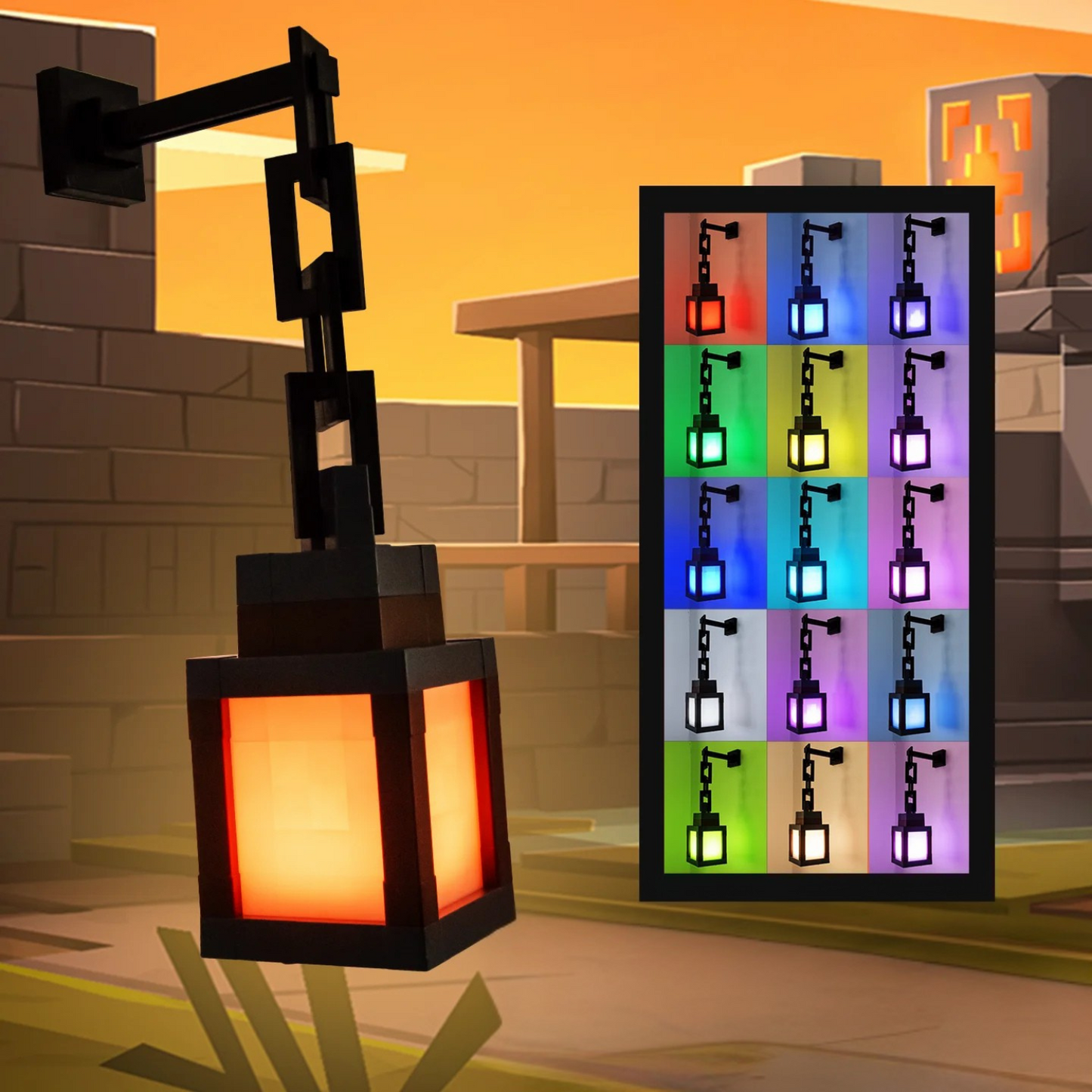 Lampada 16Colori Minecraft