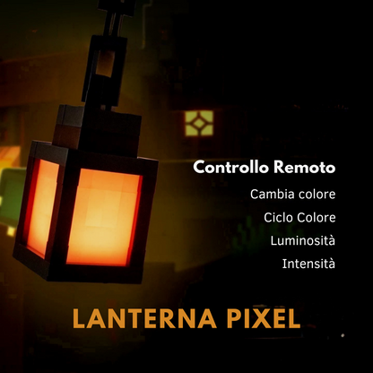 Lampada Pixel Minecraft